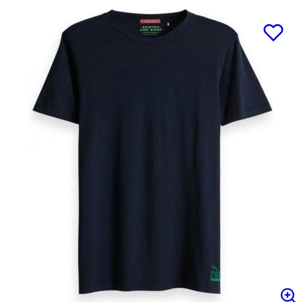 Scotch & Soda T-Shirt Plain Navy
